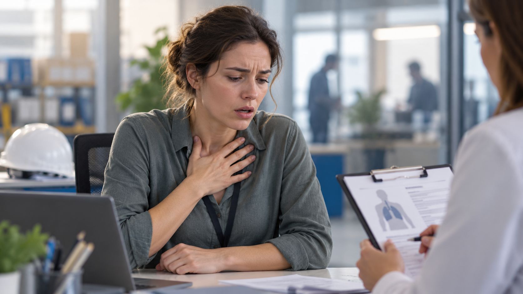 Sucesivos procesos de IT por hipersensibilidad respiratoria y ansiedad