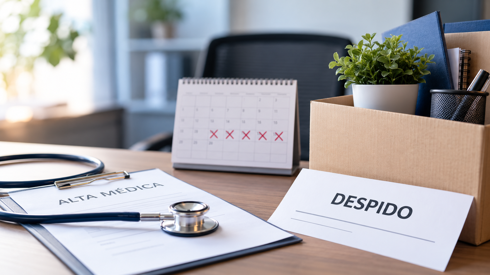 Despido por faltas de asistencia al trabajo tras el alta médica no comunicada